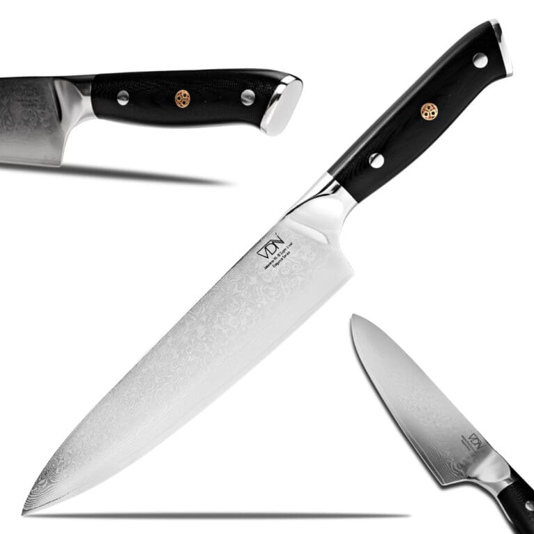 Koksmes damaststaal – Elegance serie