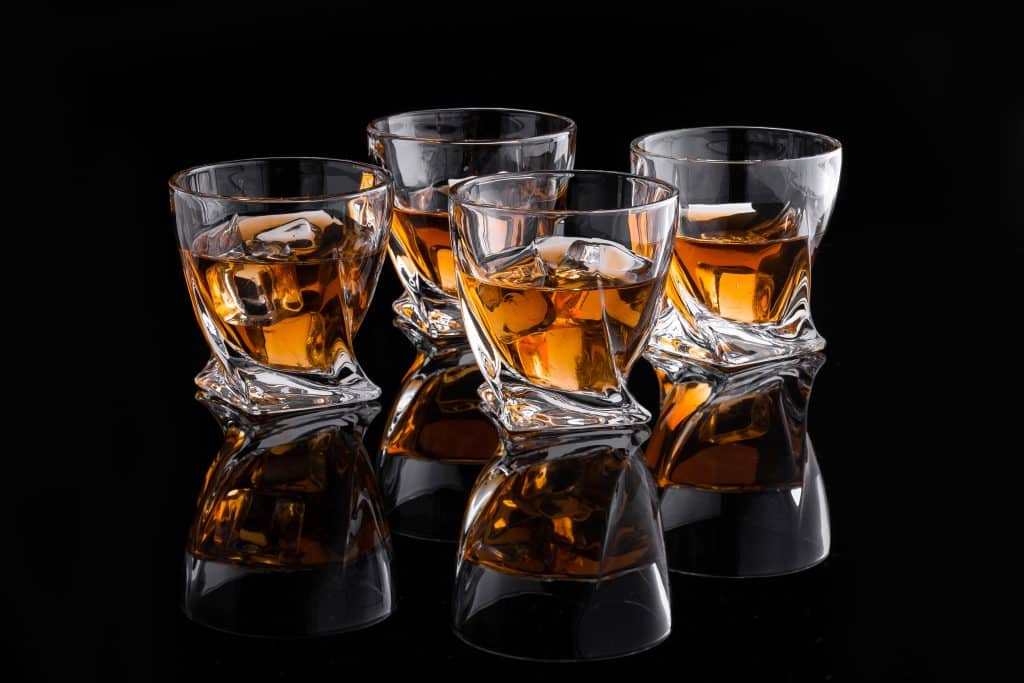 Whiskey glazen set
